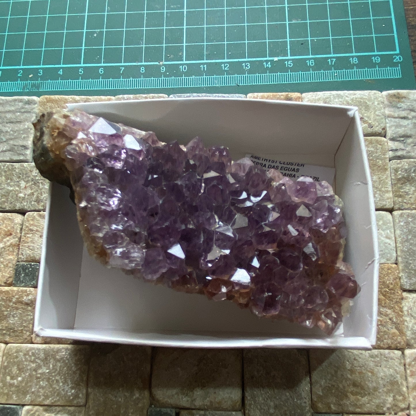 QUARTZ AMETHYSTE DE BAHIA, BRESIL 327g MF6471