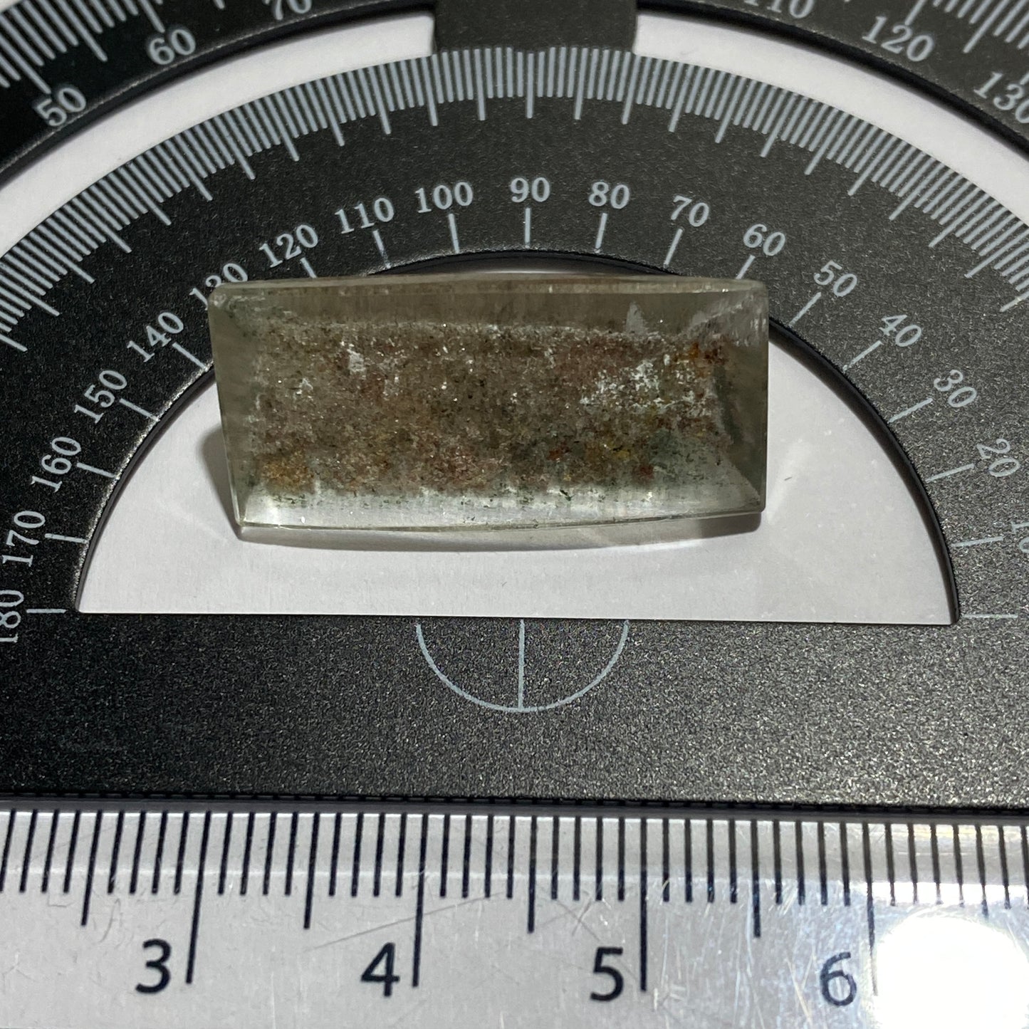 " LANDSCAPE" QUARTZ NATURAL GEMSTONE - DIAMANTINA, MINAS GERAIS, BRAZIL 21.35Ct MFG5115