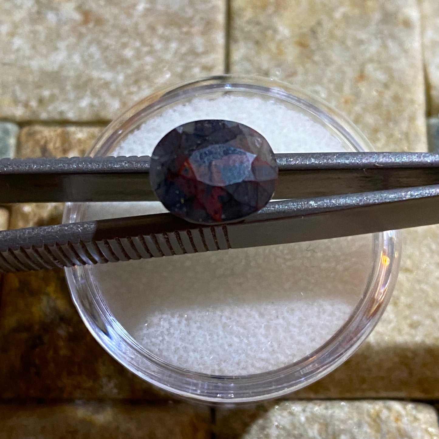 JASPER QUARTZ NATURAL GEMSTONE - DEASE LAKE, BRITISH COLUMBIA, CANADA 3.90Ct MFG5410