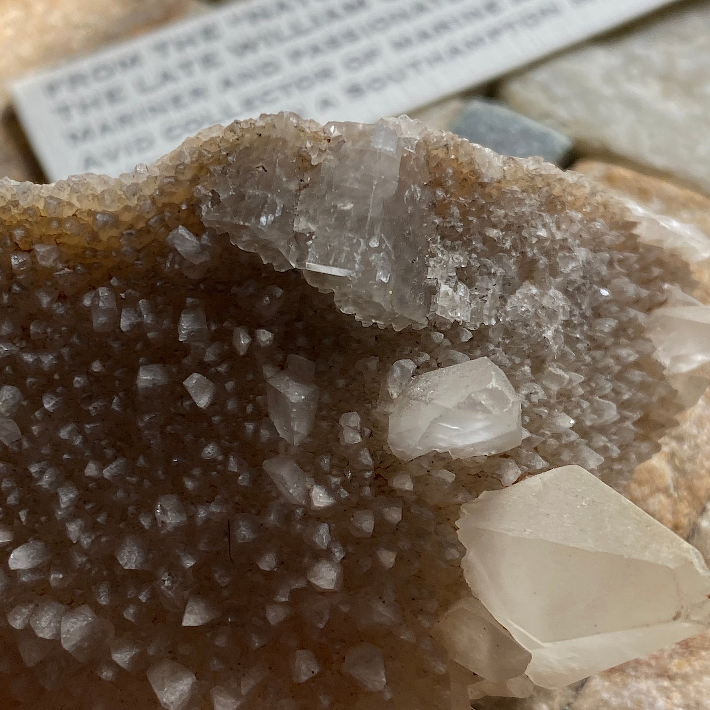 CALCITE EXQUISITE SPECIMEN FROM TAFF'S WELL, WALES, U.K. 86g MF6662