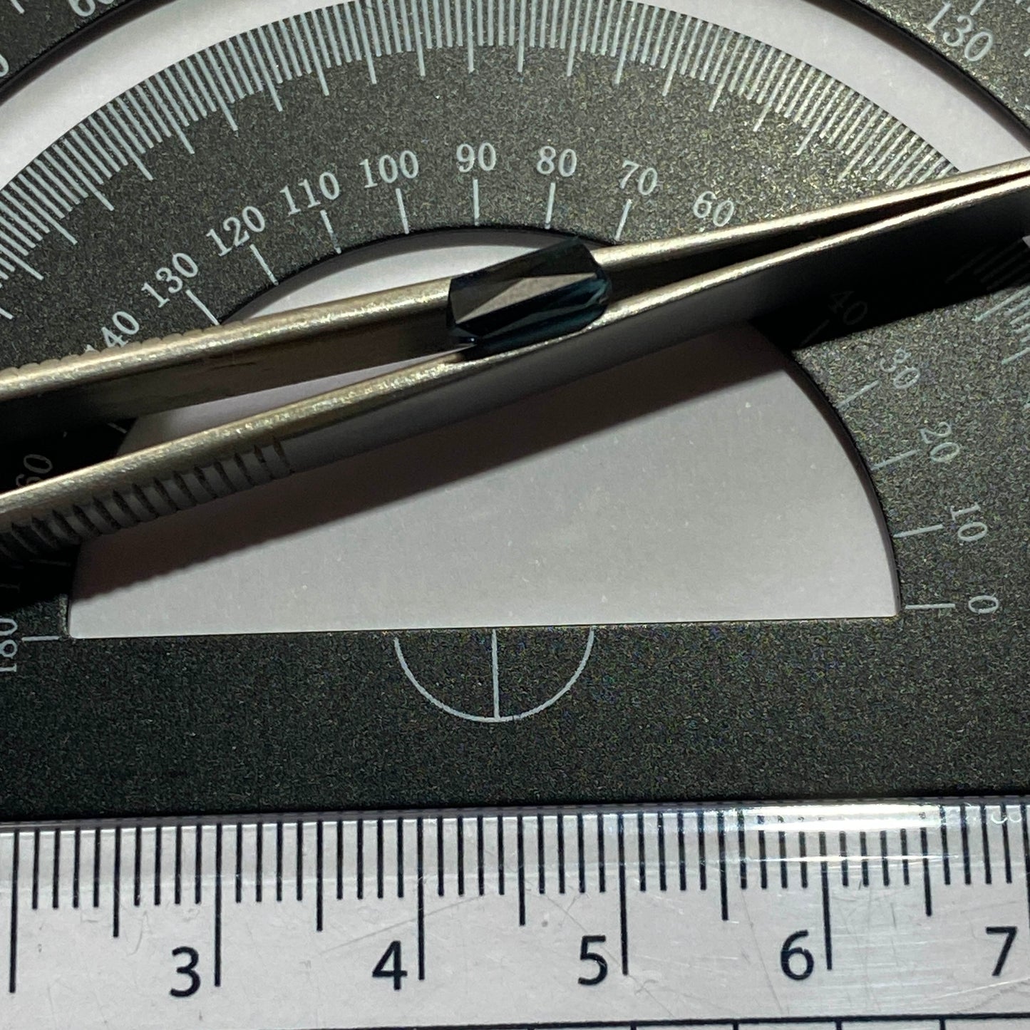 INDICOLITE TOURMALINE GEMSTONE - OTJUA MINE, ERONGO, NAMIBIA. 1.06Ct MFG5139