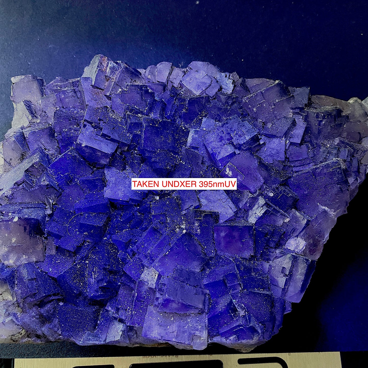 FLUORITE - BOLTSBURN MINE, ROOKHOPE, CO DURHAM, ENGLAND 1104g MF4418