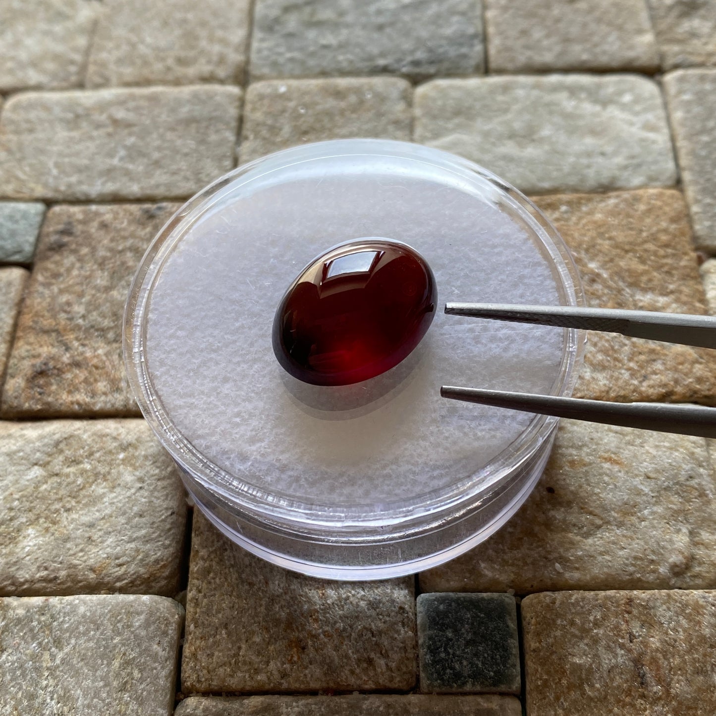 HESSONITE GARNET NATURAL GEMSTONE - RIFT VALLEY, KENYA. LARGE 18.59Ct MFG2294