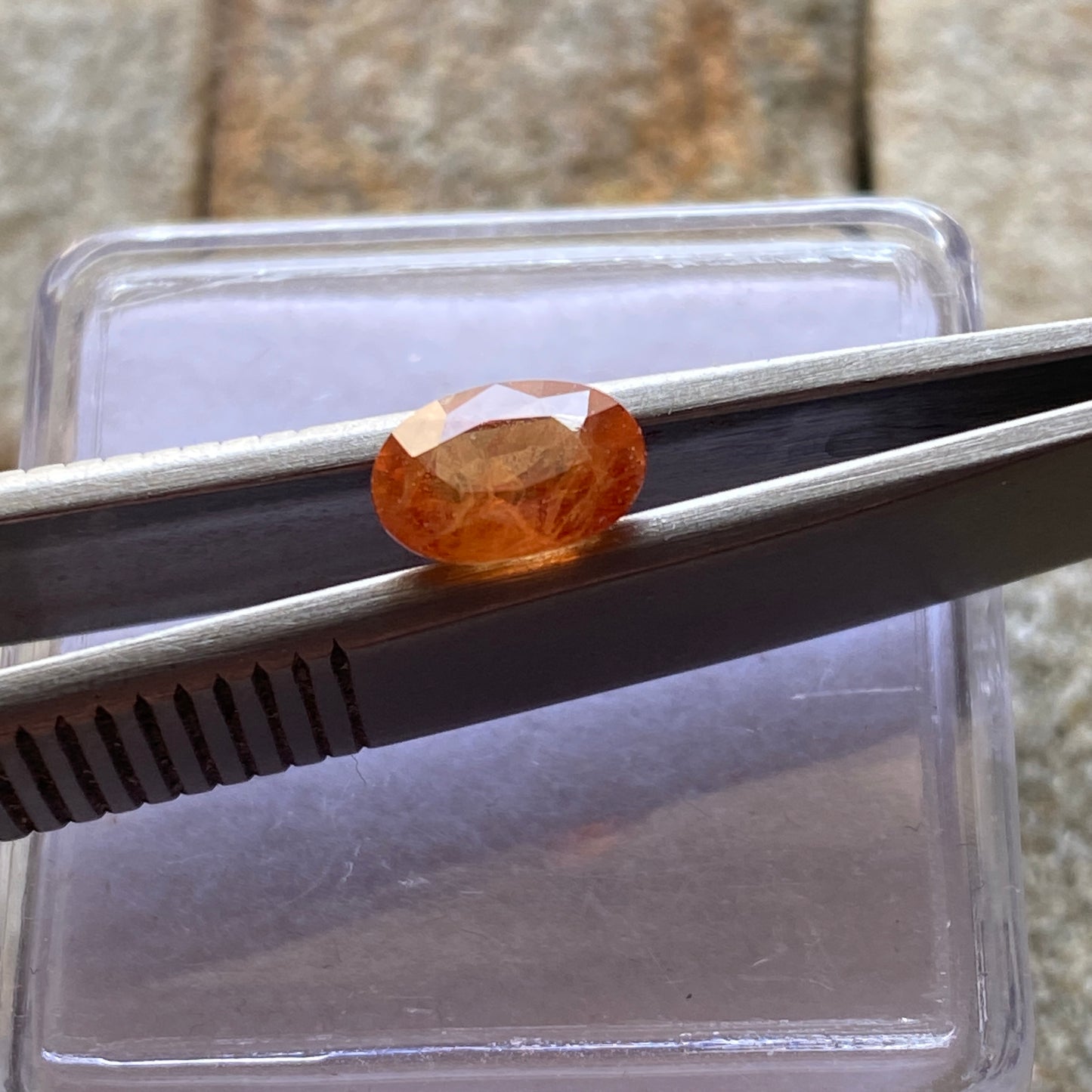 SAPPHIRE CORUNDUM NATURAL GEMSTONE - SOUTH AFRICA 0.92Ct. MFG2274