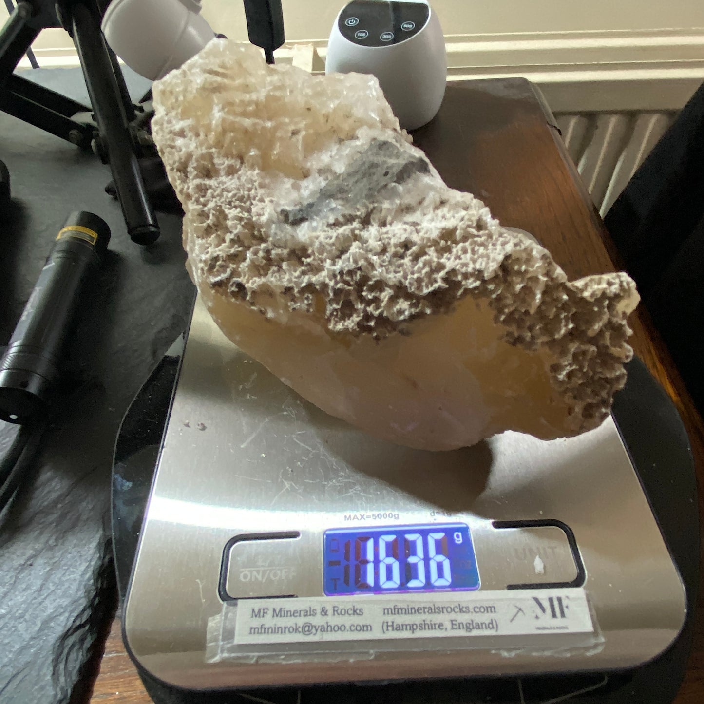 WITHERITE -NENTSBERRY HAGGS MINE, ALSTON MOOR, CUMBRIA HEVY 1636g. MF4192