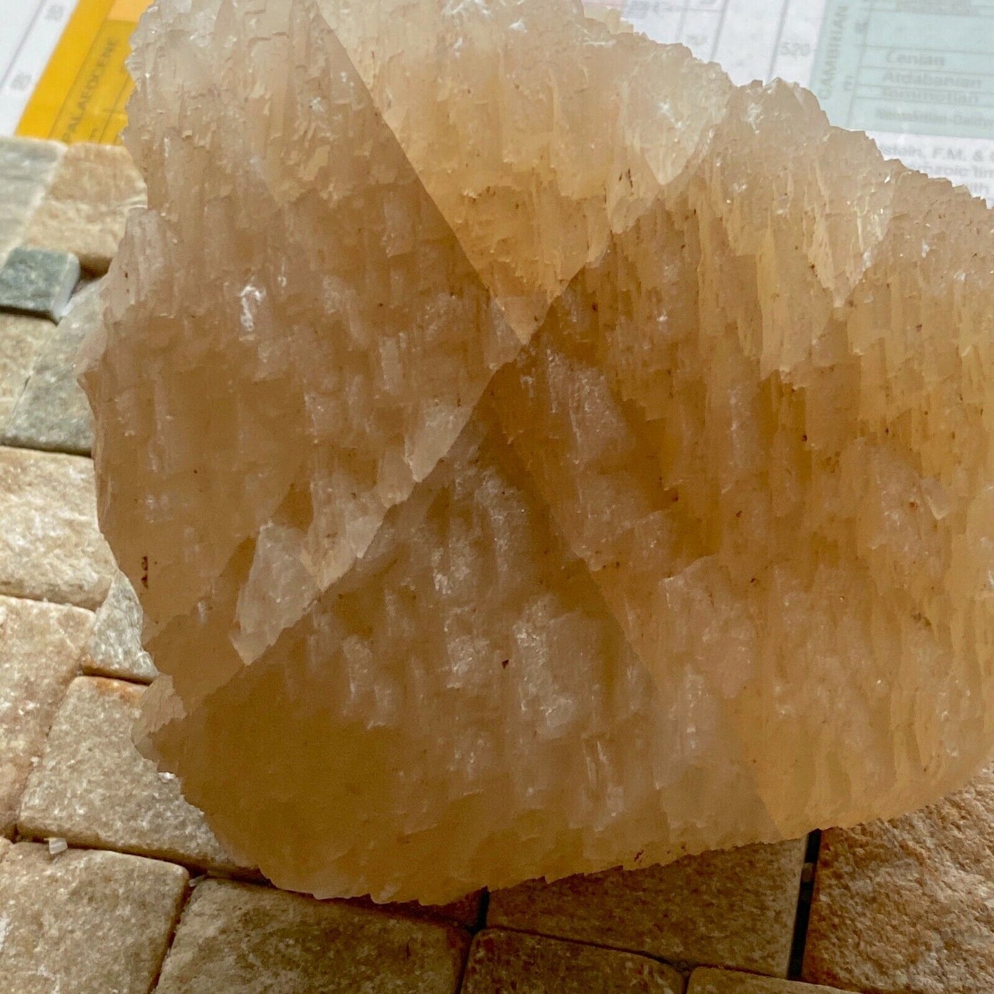 CALCITE IMPRESSIVE CRYSTAL ASSEMBLAGE FROM CASTEL LOCH QUARRY 982g MF6016