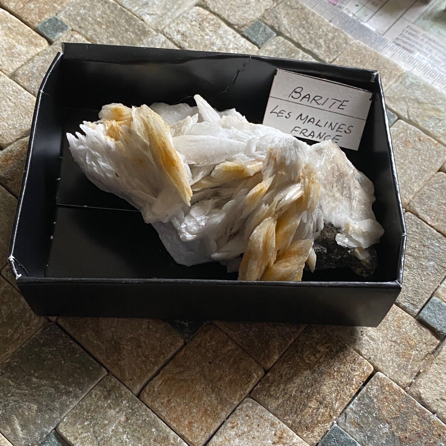 BARITE FROM LES MALINES, FRANCE 268g MF1275