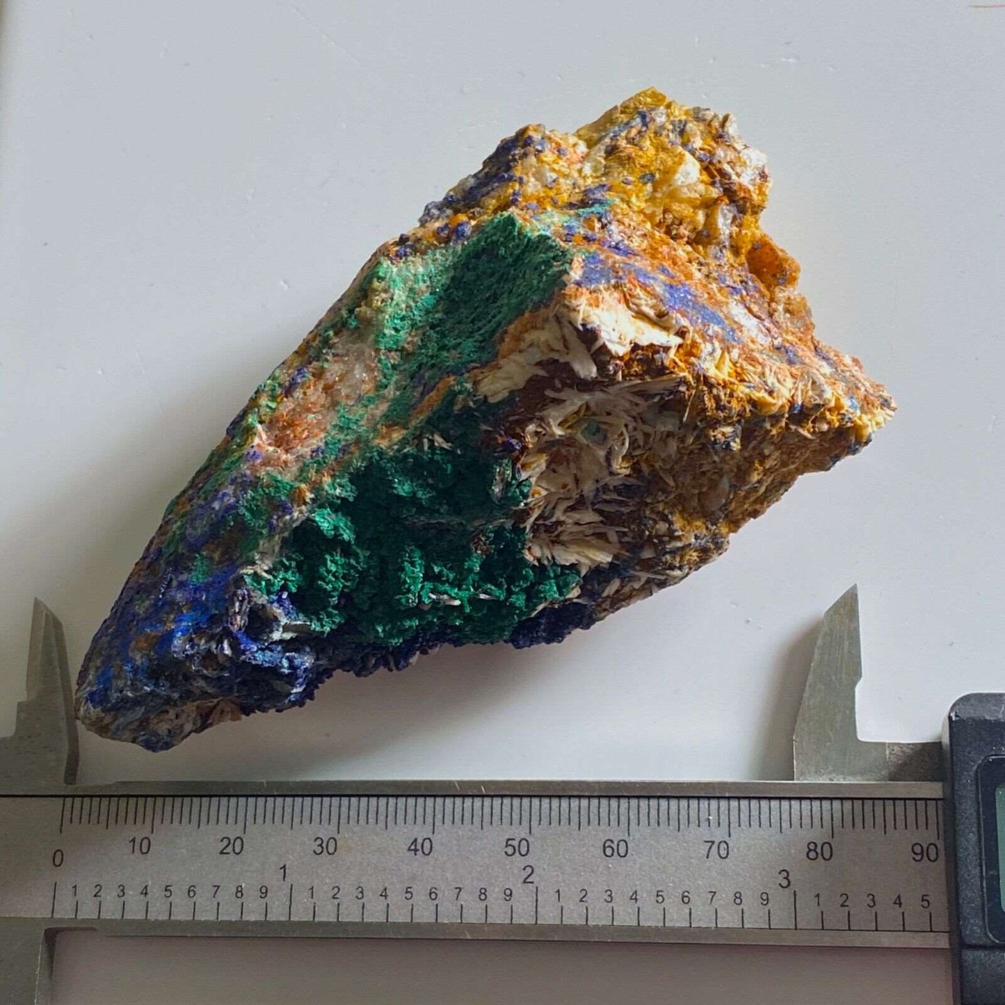 AZURITE/MALACHITE/BARYTE FROM MOROCCO 152g MF1009