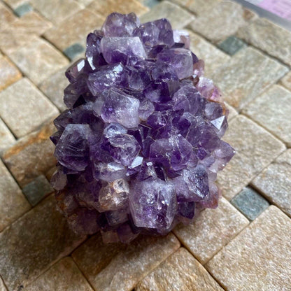 AMETHYST QUARTZ FROM ELLIS-JONES MINE, U.S.A. 206g MF1169