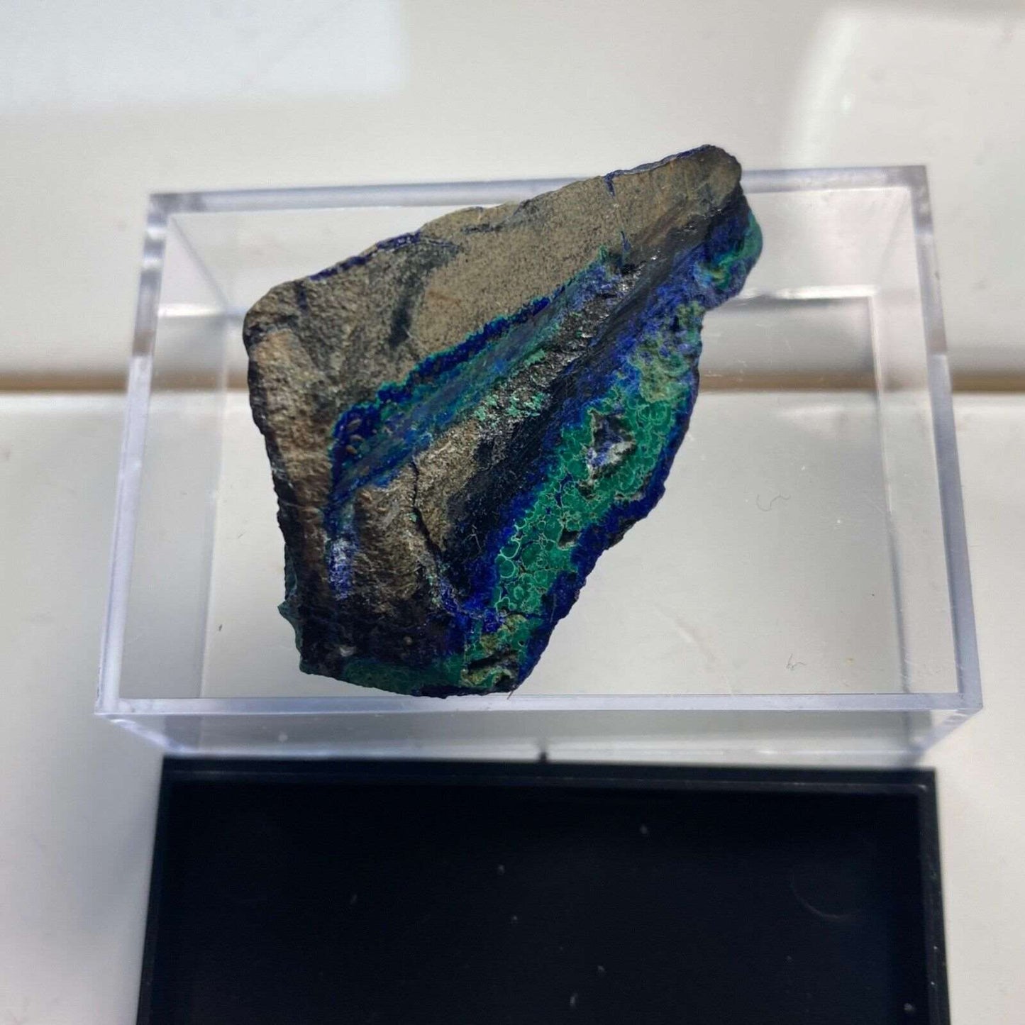 AZURITE/MALACHITE/CHALCOCITE FROM ARIZONA 15g MF616