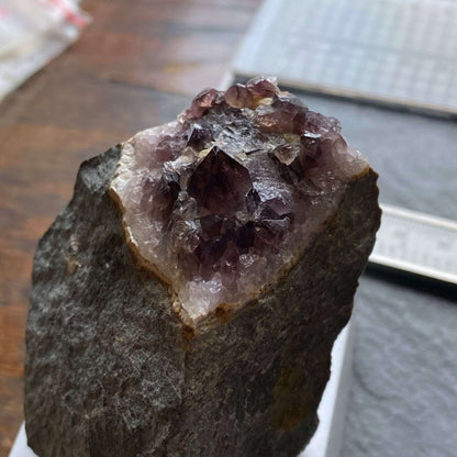 AMETHYST QUARTZ FROM JUCHEM QUARRY, GERMANY 165g  MF155C