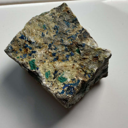 AZURITE & MALACHITE 0N MATRIX FROM IRELAND 84g MF127