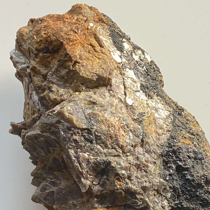 AXINITE ON MATRIX FROM BOTALLACK, ST JUST, CORNWALL  152g  MF258