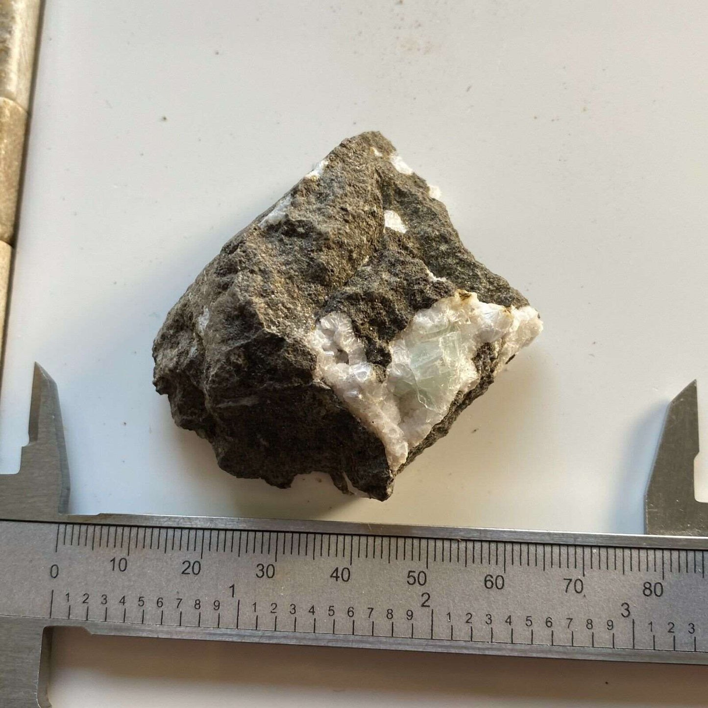 APOTHYLITE & THOMSONITE ON MATRIX FROM SCOTLAND  MF181