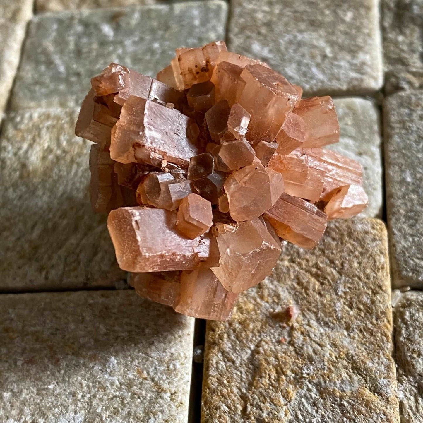 ARAGONITE CRYSTAL CLUSTER FROM TAZOUTA, MOROCCO 28g MF6499