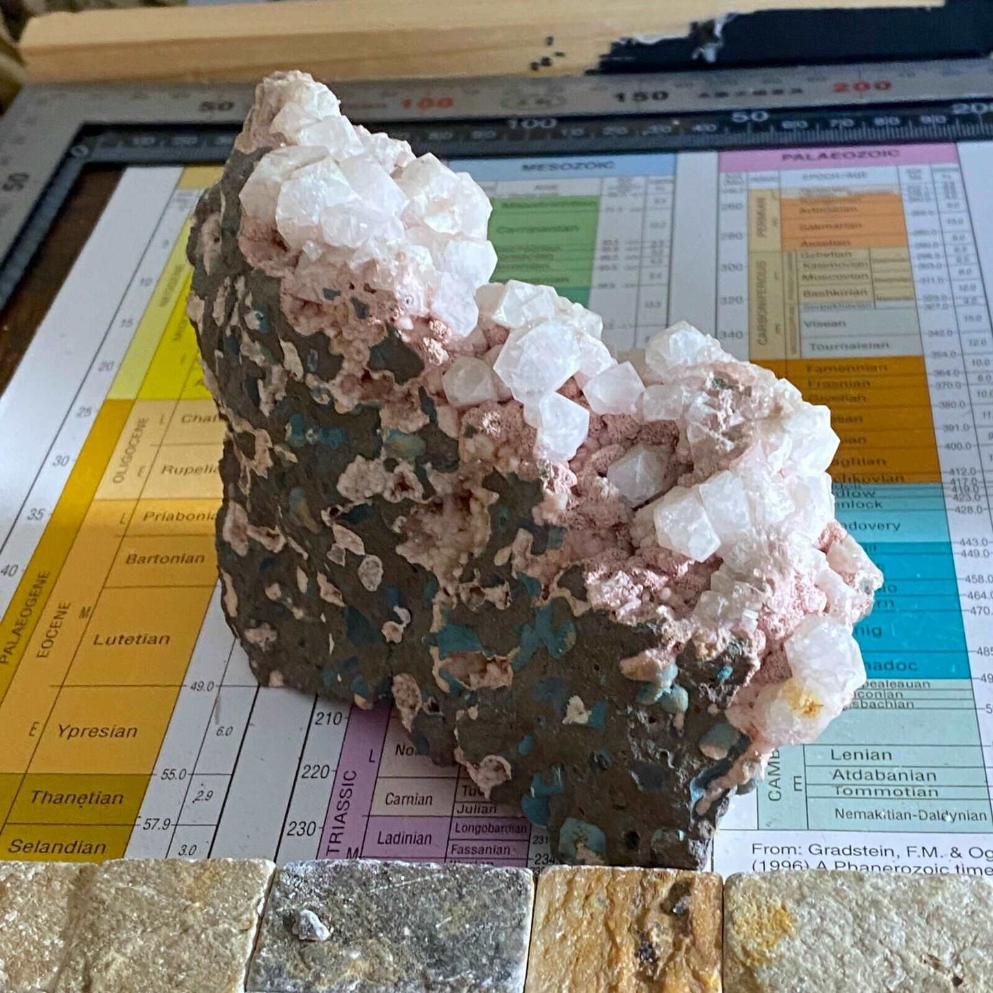 APOPHYLLITE FROM PUNE, MAHARASHTRA, INDIA 484g MF3969