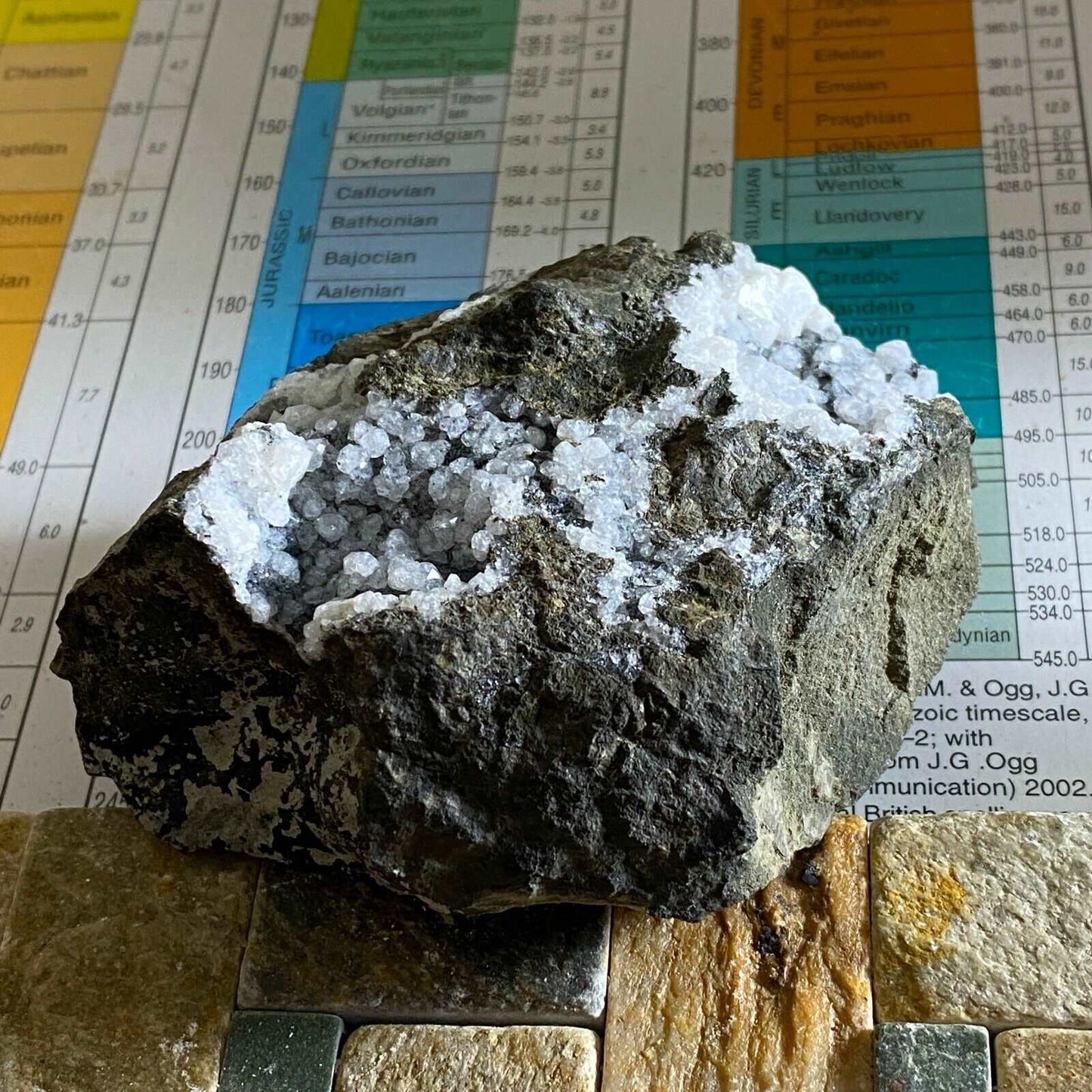 ANALCITE & CHABAZITE FROM THE ISLE OF SKYE  302g  MF263