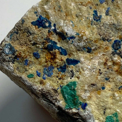 AZURITE & MALACHITE 0N MATRIX FROM IRELAND 84g MF127