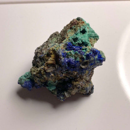 AZURITE/MALACHITE ON MATRIX FROM COPPER BELT ZAMBIA 35g. MF6316