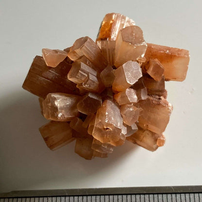 ARAGONITE CRYSTAL CLUSTER FROM TAZOUTA, MOROCCO 28g MF6499