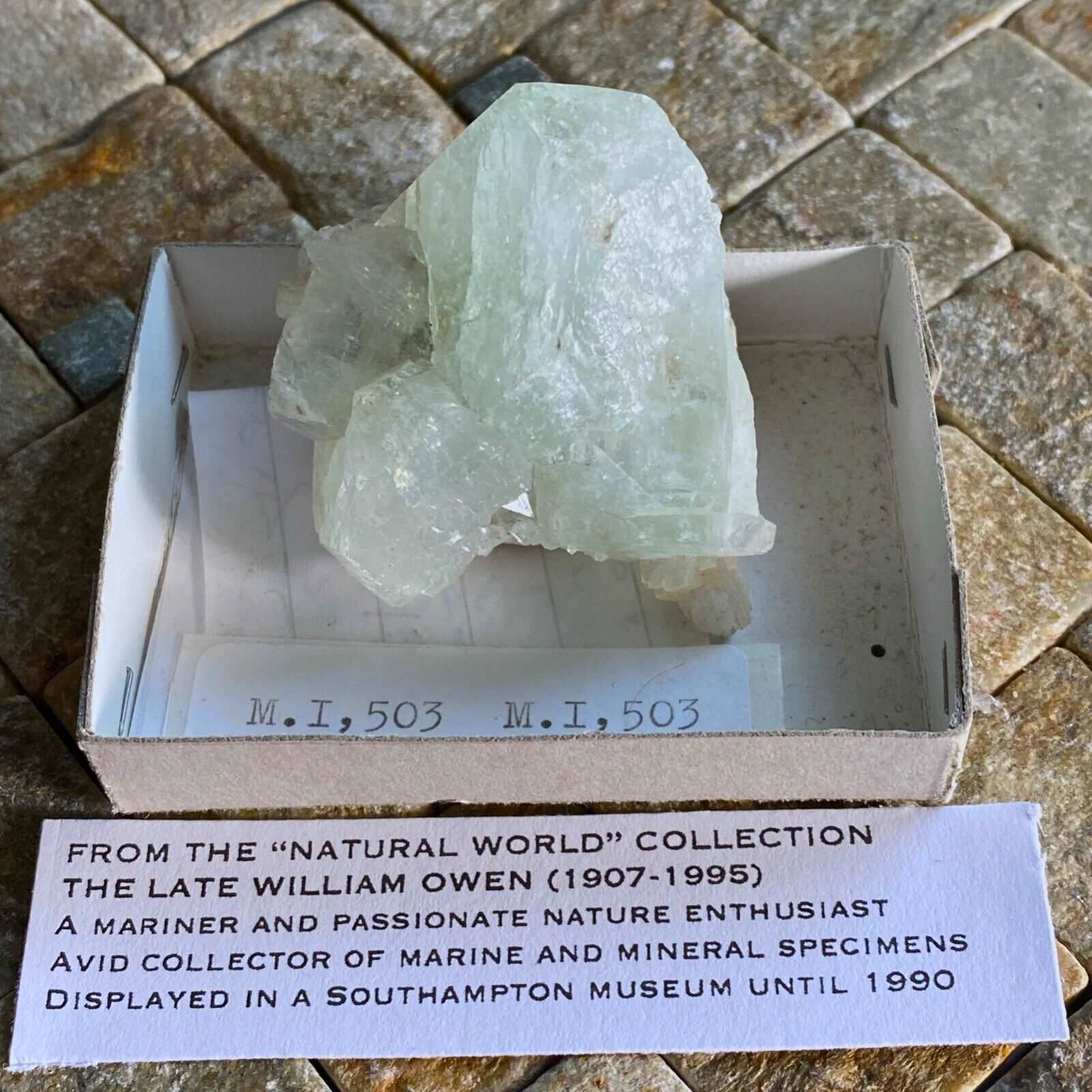 APOPHYLLITE FROM PASHAN QUARRY, MAHARASHTRA, INDIA 60g MF806