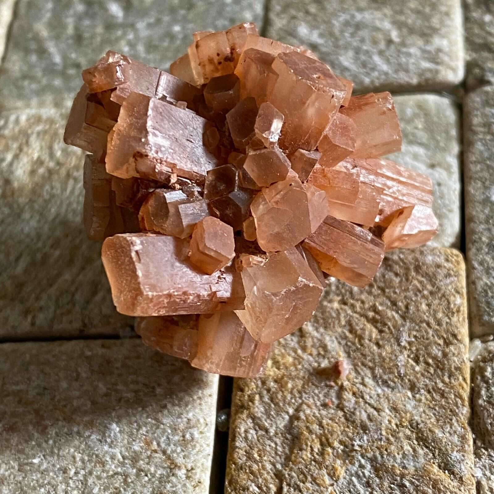 ARAGONITE CRYSTAL CLUSTER FROM TAZOUTA, MOROCCO 28g MF6499