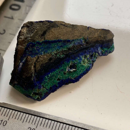 AZURITE/MALACHITE/CHALCOCITE FROM ARIZONA 15g MF616