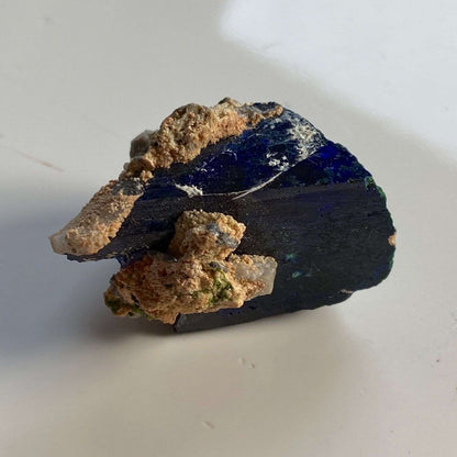 AZURITE/MALACHITE WITH CUPRIAN ADAMITE FROM TSUMEB MINE, NAMIBIA 20g MF1037