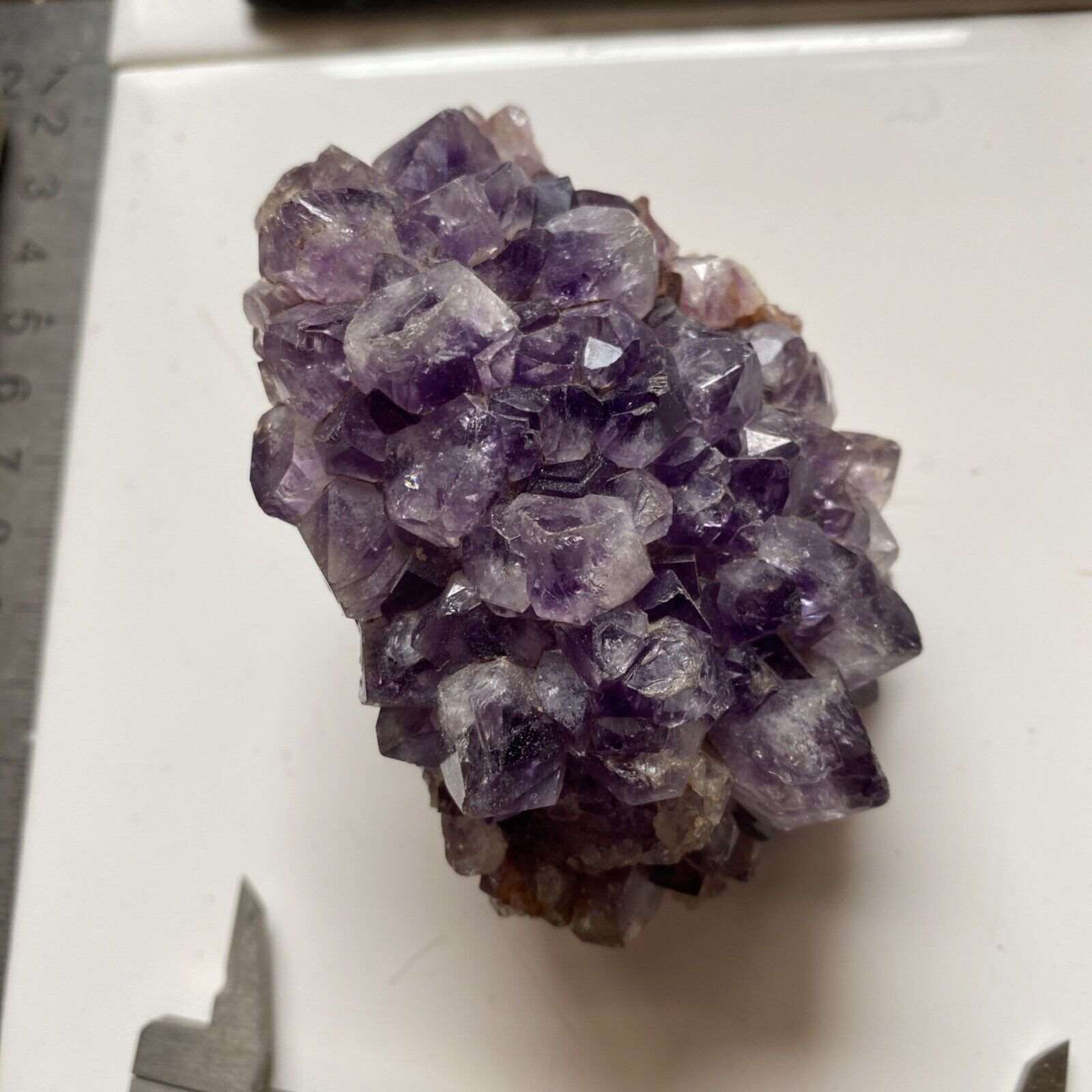 AMETHYST QUARTZ FROM ELLIS-JONES MINE, U.S.A. 206g MF1169