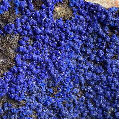 AZURITE ON MATRIX FROM MOROCCO 432g MF3959