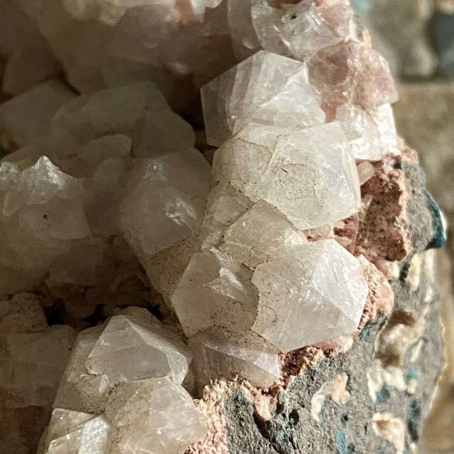 APOPHYLLITE FROM PUNE, MAHARASHTRA, INDIA 484g MF3969