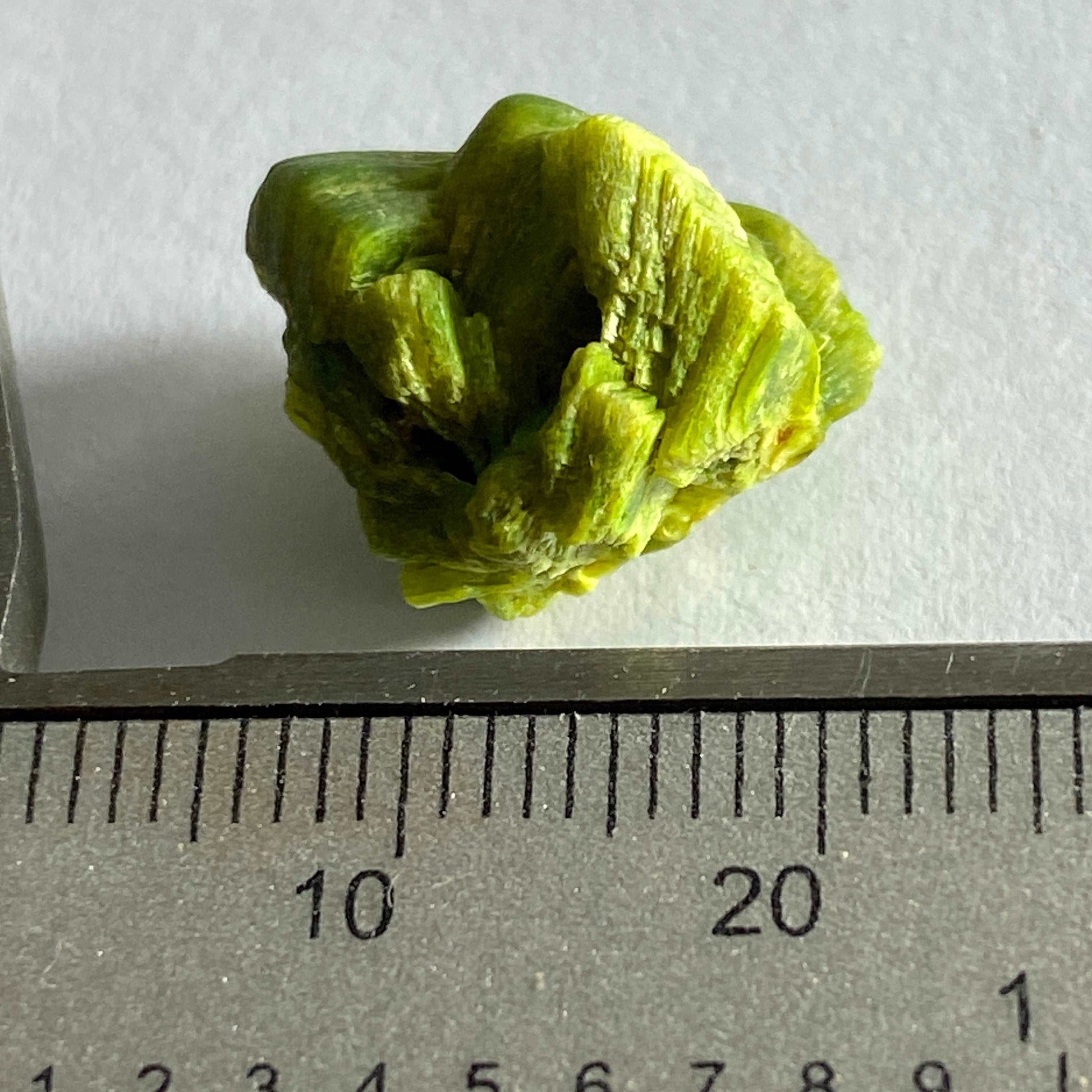 AUTUNITE (URANYL PHOSPHATE) FROM HUNAN CHINA. 3g MF1372