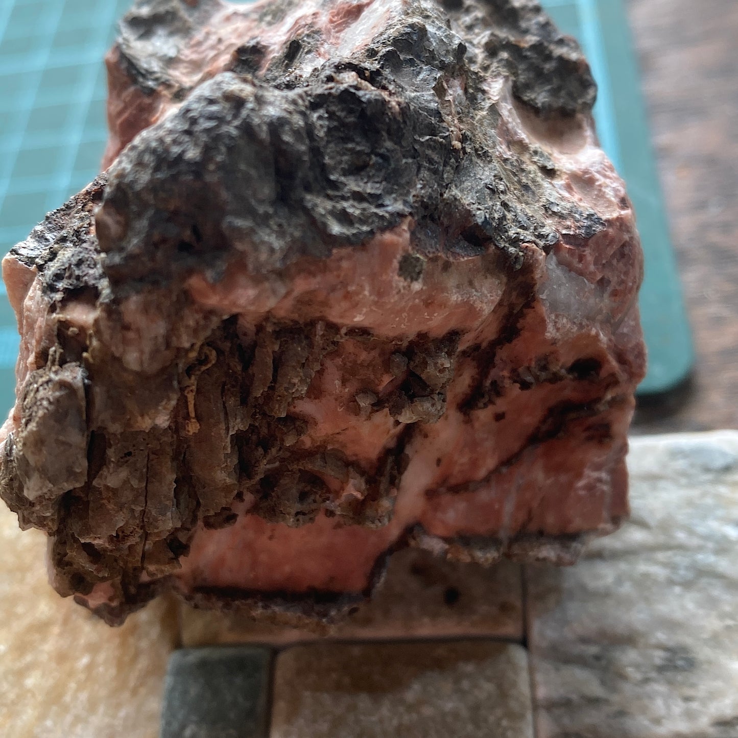 RHODOCHROSITE : N'CHWANING MINE, NORTHERN CAPE, SOUTH AFRICA 294g MF5192