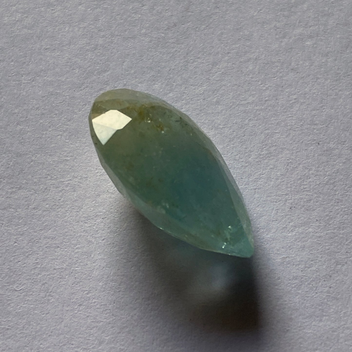 AQUAMARINE BERYL NATURAL GEMSTONE - LA ESTERANZA MINE, ARGENTINA 9.82Ct MFG5347