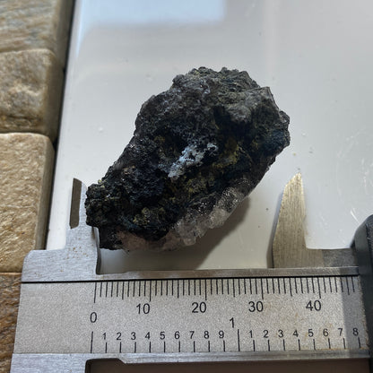 GALENA WITH CERUSSITE : NEWPORTH BEACH, FALMOUTH, CORNWALL  84g MF5197