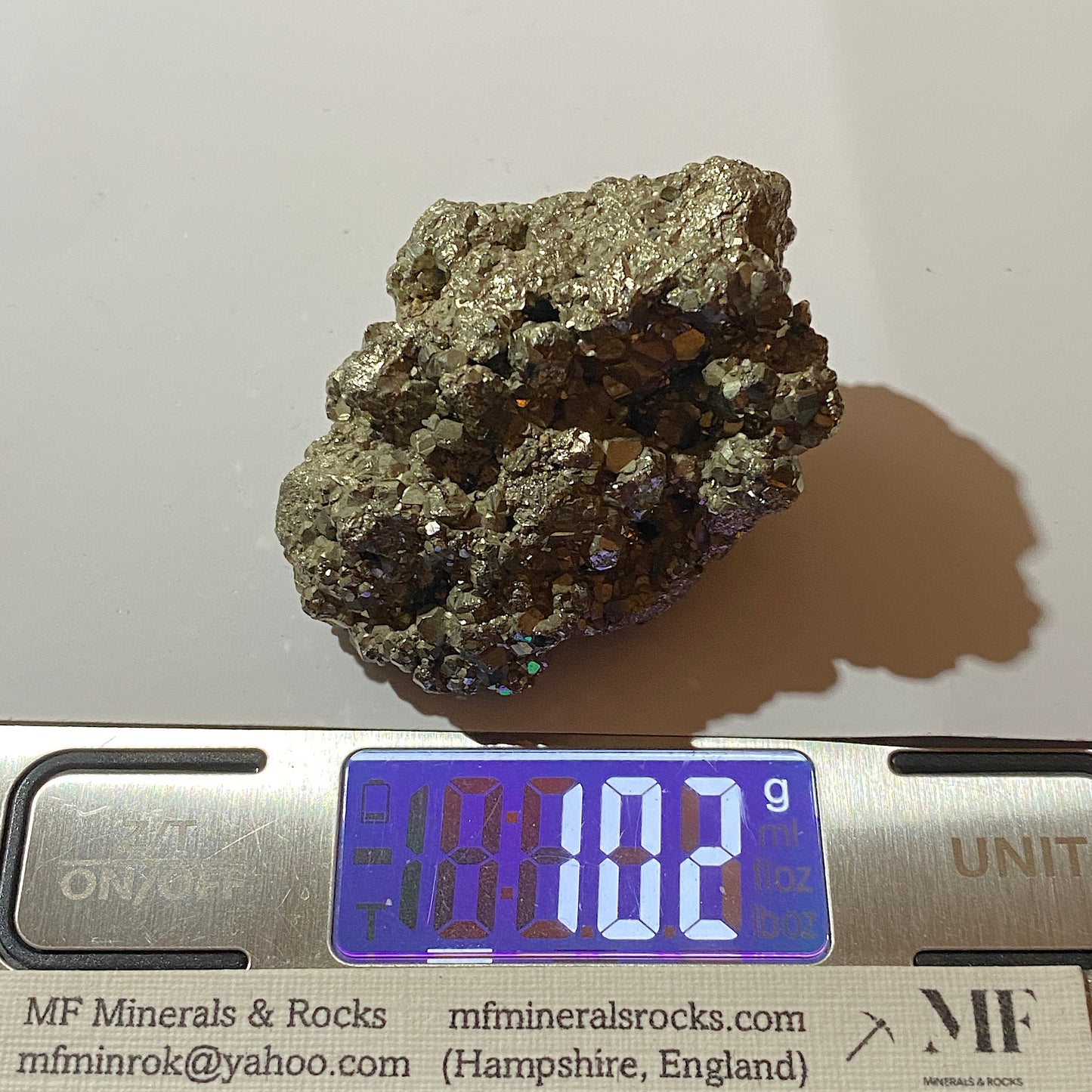 PYRITE : WHITEHORSE DISTRICT, THE YUKON, CANADA 102g MF4555