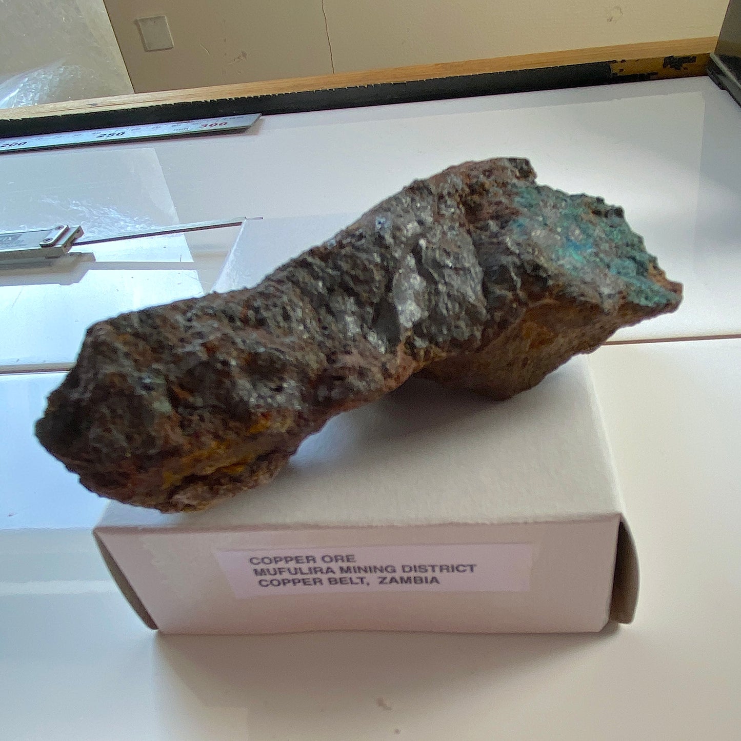 COPPER ORE FROM MUFULIRA M.D. ZAMBIA 228g MF2008