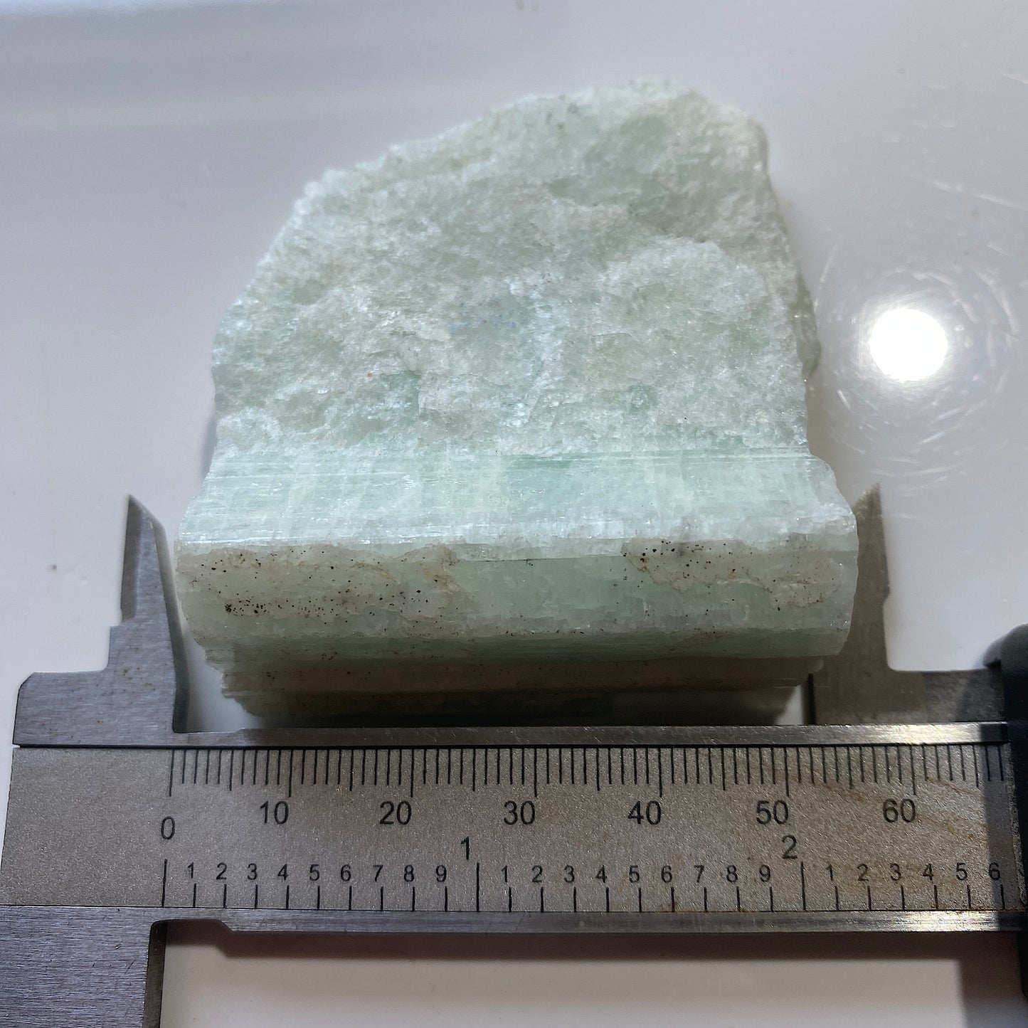 BERYL[BLUE-GREEN] : TAPLEJUNG, KOSHI PRADESH, NEPAL. 78g MF5198