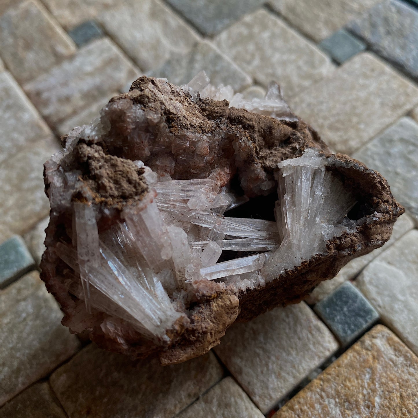 HEMIMORPHITE FROM SANTA EULALIA MINING DISTRICT, MEXICO 108g MF2007