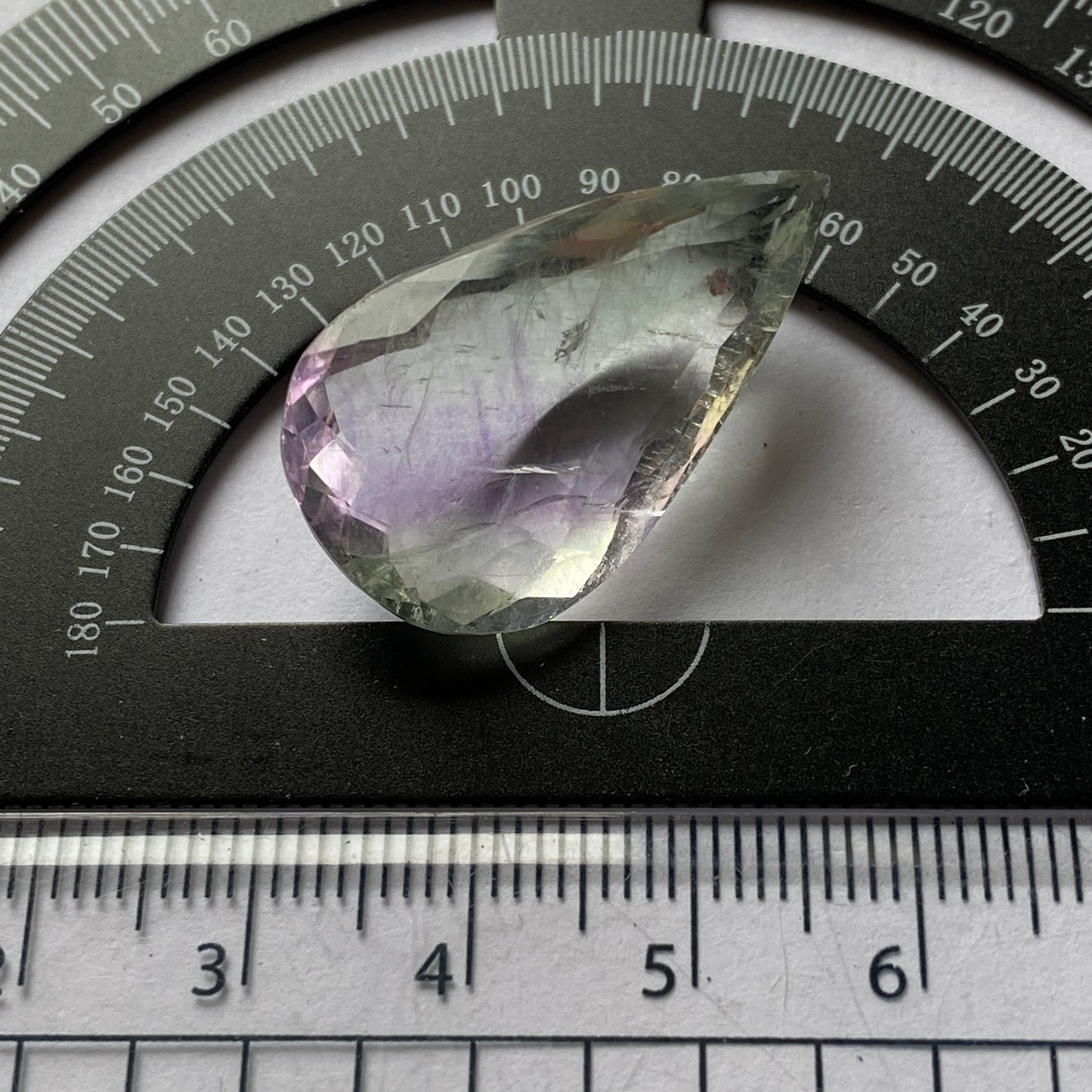 FLUORITE NATURAL MINED LARGE RARE GEMSTONE FROM DE'AN MINE, CHINA 36.70Ct MFG5354