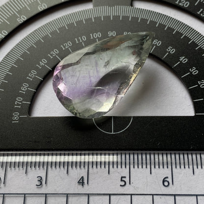 FLUORITE NATURAL MINED LARGE RARE GEMSTONE FROM DE'AN MINE, CHINA 36.70Ct MFG5354