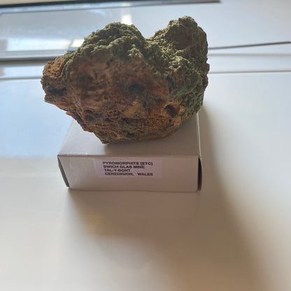 PYROMORPHITE ETC FROM BWICH GLAS MINE, WALES  308g MF2007