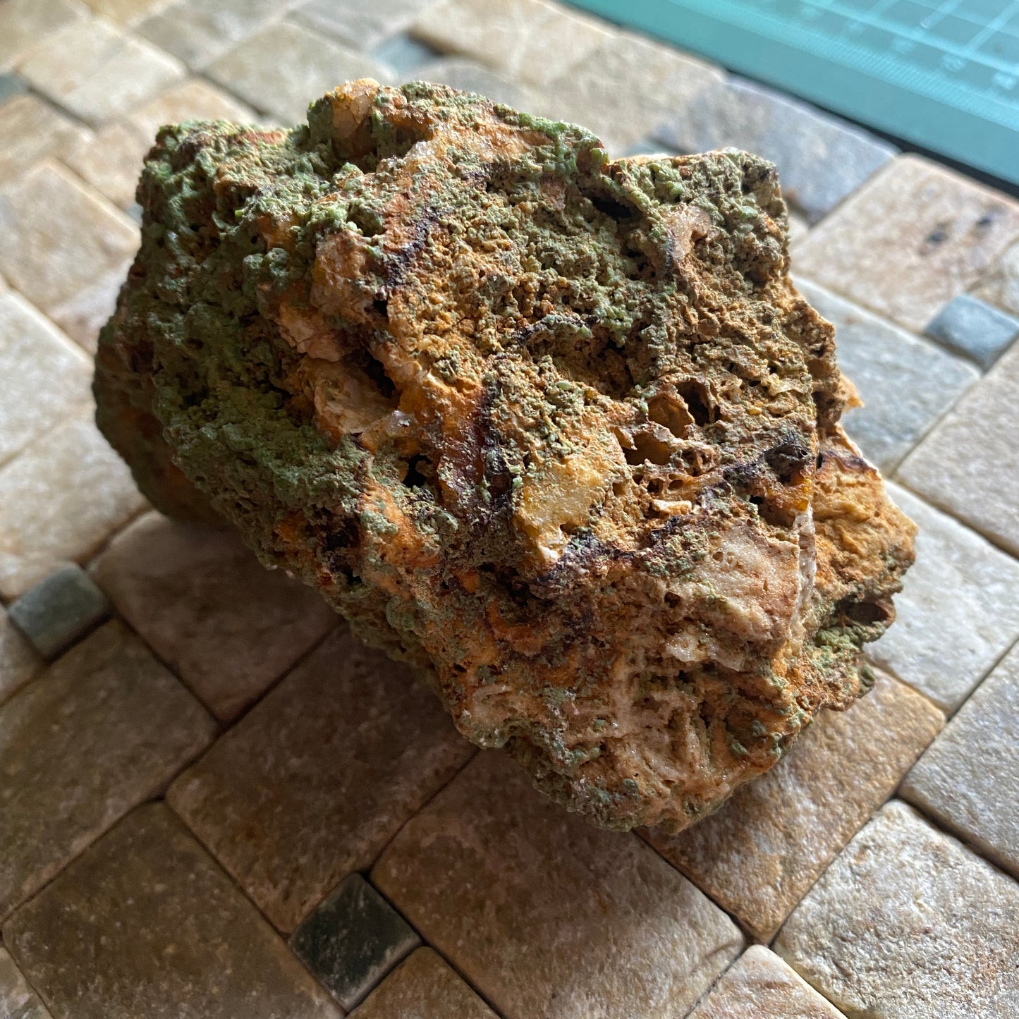 PYROMORPHITE ETC FROM BWICH GLAS MINE, WALES  308g MF2007