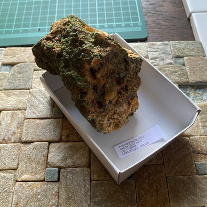 PYROMORPHITE ETC FROM BWICH GLAS MINE, WALES  308g MF2007