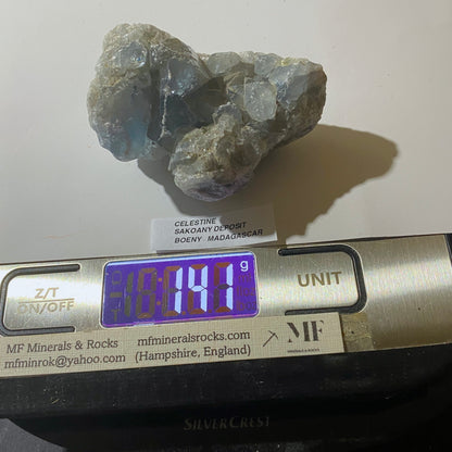 CELESTINE : SAKOANY DEPOSIT, BOENY, MADAGASCAR. 141g MF5202