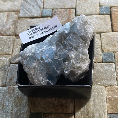 CELESTINE : SAKOANY DEPOSIT, BOENY, MADAGASCAR. 141g MF5202