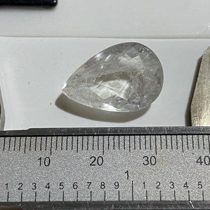 GOSHENITE BERYL LARGE NATURAL GEMSTONE - ERONGO, NAMIBIA 12.80Ct MFG5478