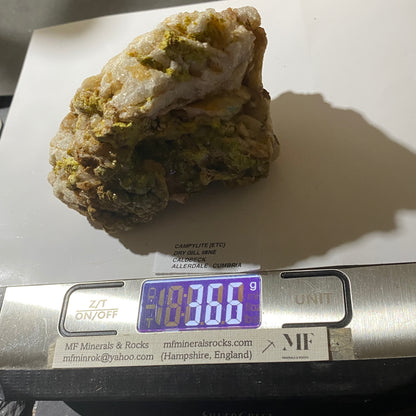 CAMPYLITE : LARGE SPECIMEN FROM DRY GILL MINE, CALDBECK, CUMBRIA. 366g MF5206