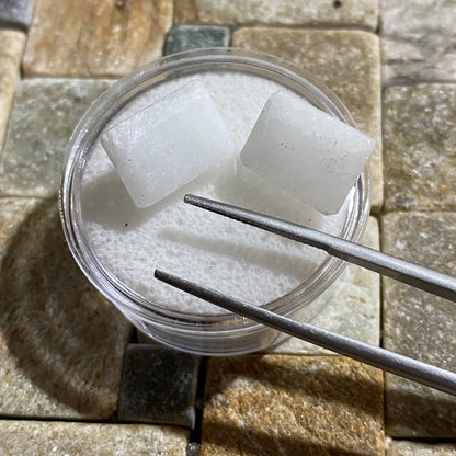 HEMIMORPHITE GEMSTONES x PAIR : OJUELA MINE, MAPIMI, MEXICO 16.70Ct MFG5481