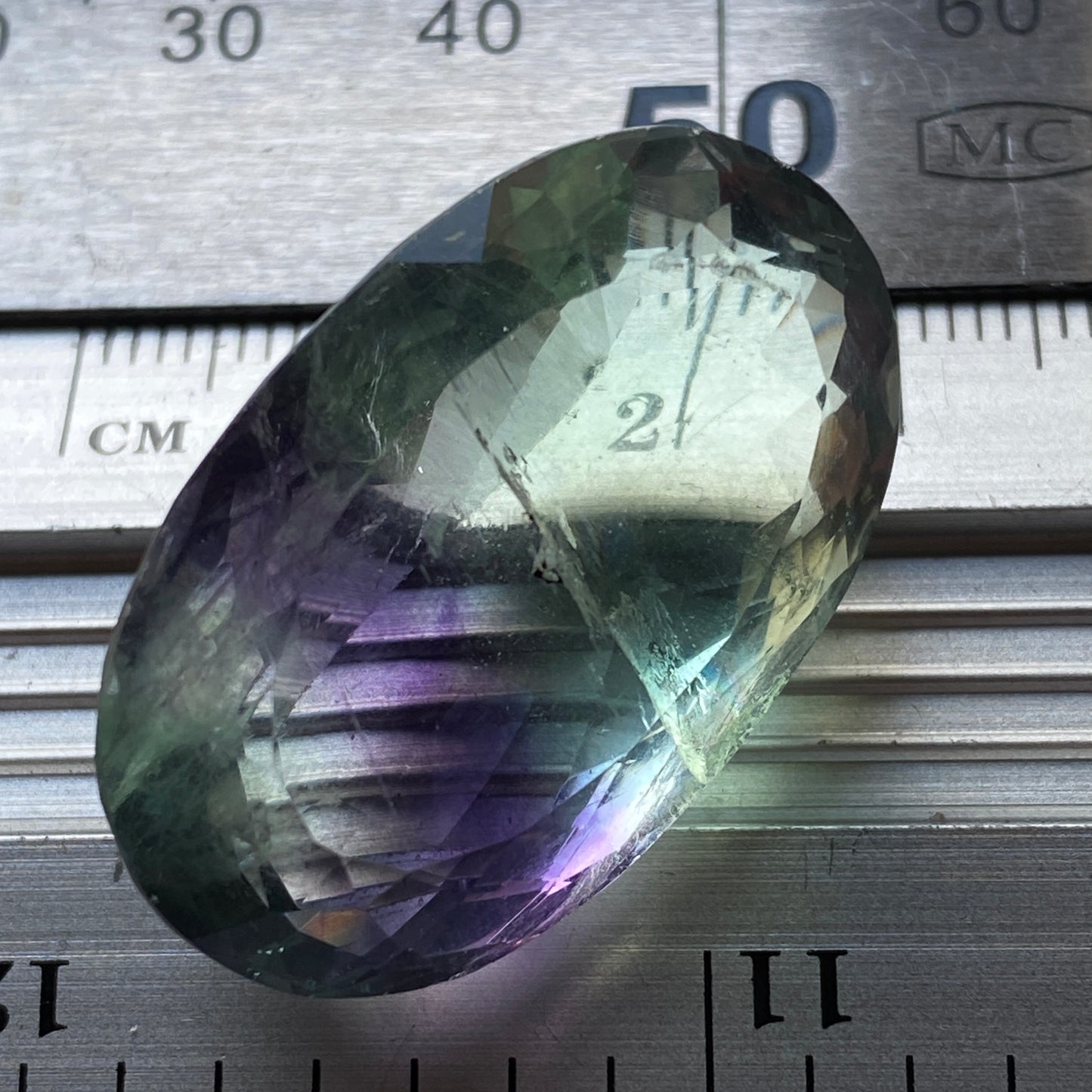 FLUORITE NATURAL MINED MASSIVE GEMSTONE - DE'AN MINE, CHINA 67.09CT MFG5359